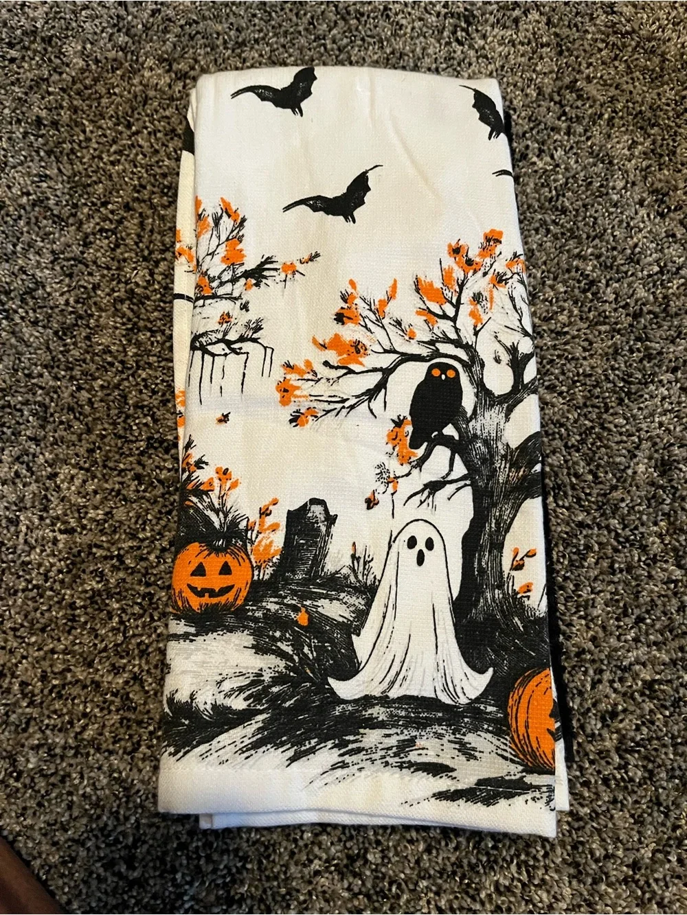 Halloween hand towels